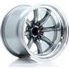 Cerchi in lega Japan Racing JR19 10.5x15 Gun Metal w/ Machined Lip