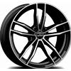 Cerchi in lega GMP SWAN 7.5x17 Black Diamond
