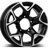 Cerchi in lega GMP SJ15 5.5x15 Black Diamond