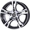 Cerchi in lega Platin P 53 6.0x15 Schwarz Poliert
