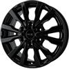 Cerchi in lega Platin P 86 6.5x17 Black Glossy