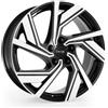 Cerchi in lega Platin P 113 6.5x16 Black Painted