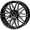 Cerchi in lega Platin P 53 6.0x15 Schwarz Poliert