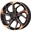 Cerchi in lega Platin P 69 6.0x15 Black Shiny