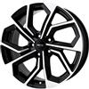 Cerchi in lega Platin P 97 6.5x16 Black Polished