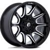 Cerchi in lega Fuel SUPER C (US) 9.0x20 Gloss black milled