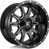 Cerchi in lega Fuel VANDAL (4-5GG) 10.0x20 Gloss black milled