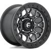 Cerchi in lega Fuel TECH UTV BL (US) 10.0x15 Matte gunmetal black bead ring