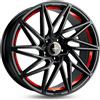 Cerchi in lega Keskin KT20 8.5x19 Matt Black Red Inside