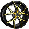 Cerchi in lega Keskin KT19N 8.5x19 Black Front Gold