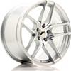Cerchi in lega Japan Racing JR25 9.5x18 Silver Machined Face