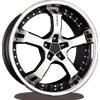 Cerchi in lega Keskin KT10 9.5x18 Matt Black Front Polish Sl