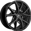 Cerchi in lega Keskin KT24 8.5x19 Black Secret Diamond