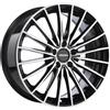 Cerchi in lega Carmani 24 Karl 8.0x18 Black Polish