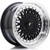 Cerchi in lega Japan Racing JR9 7.0x15 Gloss Black w/ Machined Lip
