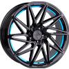 Cerchi in lega Keskin KT20 8.0x18 Black Painted Blue Inside