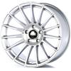 Cerchi in lega OZ SUPERTURISMO DAKAR 10.0x20 Matt Race Silver Black Lettering