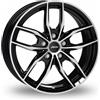 Cerchi in lega Autec Bavaris 7.0x17 Black Polished