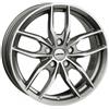 Cerchi in lega Autec Bavaris 8.0x19 Titanium Silver Polished