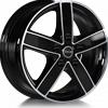 Cerchi in lega Avus AC-V51 8.0x18 Black polished
