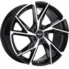 Cerchi in lega Carmani 23 Rudi 8.5x19 Black Polish