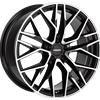 Cerchi in lega Carmani 20 LUDWIG 6.5x16 Black Matt