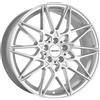 Cerchi in lega Carmani 18 Knut 8.0x18 White Silver