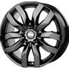 Cerchi in lega Cms C22 7.5x17 Complete Black Gloss