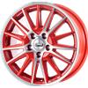 Cerchi in lega Cms C23 6.5x16 Diamond Red Gloss