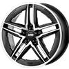 Cerchi in lega Cms C29-AERO 7.5x18 Diamond Black Gloss
