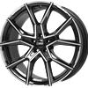 Cerchi in lega Cms C33 8.0x18 Diamond Black Gloss