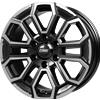 Cerchi in lega Cms C35 7.5x17 Diamond Black Gloss
