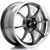 Cerchi in lega Japan Racing JR5 7.0x15 Gun Metal w/ Machined Lip