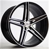 Cerchi in lega Forzza Bosan 10.5x20 Black Matt Face Machined