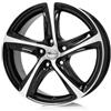 Cerchi in lega Brock B25 7.5x17 Schwarz Glanz Voll-Poliert (SGVP)