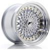 Cerchi in lega Japan Racing JR9 9.0x15 Silver w/ Machined Lip