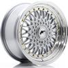 Cerchi in lega Japan Racing JR9 7.5x16 Silver w/ Machined Lip