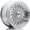 Cerchi in lega Japan Racing JR9 8.0x16 Silver w/ Machined Lip+Silver Rivets