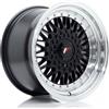 Cerchi in lega Japan Racing JR9 9.0x16 Gloss Black w/ Machined Lip