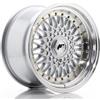 Cerchi in lega Japan Racing JR9 9.0x16 Silver w/ Machined Lip