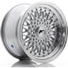 Cerchi in lega Japan Racing JR9 9.0x16 Silver w/ Machined Lip+Silver Rivets
