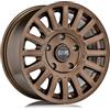 Cerchi in lega OZ RALLY RAID 8.0x17 Gloss Bronze Black Lettering