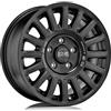 Cerchi in lega OZ RALLY RAID 8.0x17 Matt Black Silver Lettering