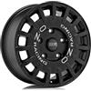Cerchi in lega OZ RALLY RACING VAN 7.5x18 Matt Black Silver Lettering