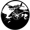 Instant Karma Clocks | Orologio da Parete Aereo tra le Nuvole | Design Aviazione Vintage per Piloti e Appassionati di Volo | Idea Regalo Decorativa Originale in Stile Industriale