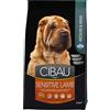 FARMINA Cibau Sensitive Lamb MEDIUM/MAXI per cani di razza media e grande con sistema digestivo sensibile agnello 2,5kg