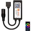 aixi-SHS Controllore LED RGB Smart Wi-Fi Tuya 4 Pin, Controllo Remoto via APP, Luce Dimmerabile DC12-24V, Compatibile con Alexa