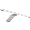 kalb Material für Möbel kalb | Lampada a LED da superficie, 340 x 170 x 40 mm, lampada per armadi con modulo LED, 12 VDC, 4 W, 230 lm per lampada, con interruttore e alimentatore, colore: grigio argento, per armadi (grigio