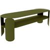 Fermob - Tavolino Bebop - Verde - Alluminio - Designer Tristan Lohner