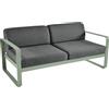 Fermob - Divano da giardino imbottito Bellevie - Grigio - Tessuto acrilico - Designer Pagnon & Pelhaître